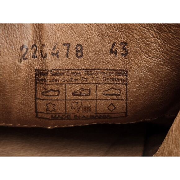 Josef Seibel Douglas Marone Brown Leather Slip On Loafers Sz EU 43 US 9.5 - 10 - Picture 11 of 13